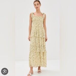 Hill House Elise tiered Maxi Dress